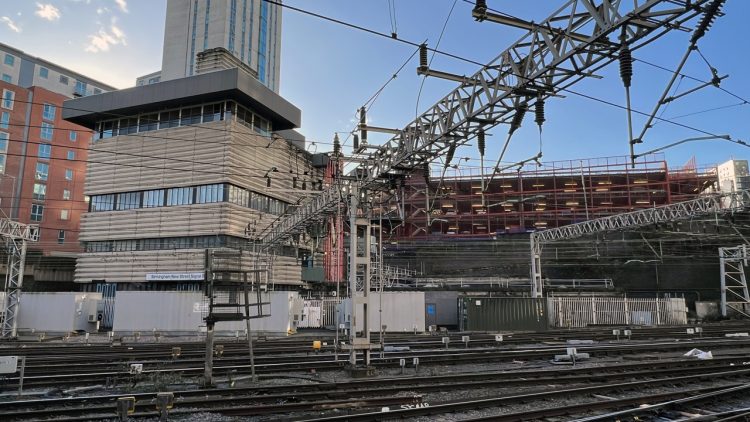 Birmingham New Street PSB from platform 1