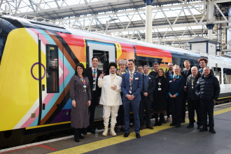 UK’s first Intersex-Inclusive Pride Train launched by South Western Railway