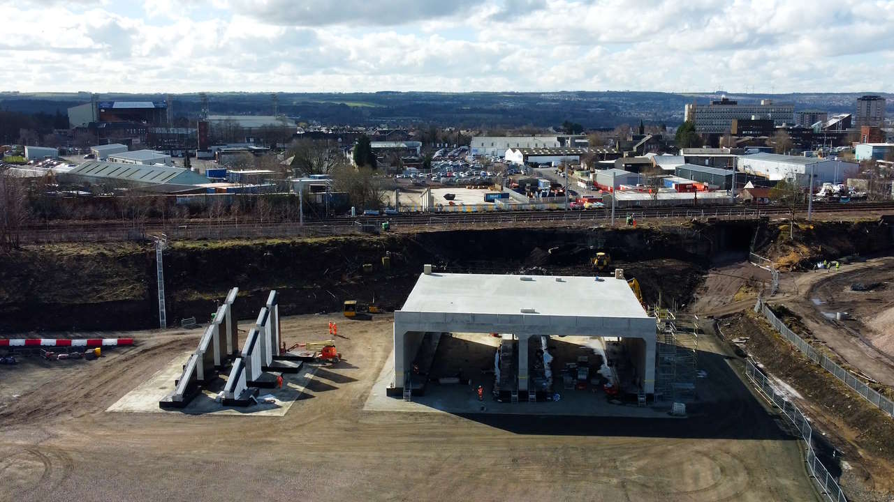 Network Rail - Ravenscraig Bridge 2