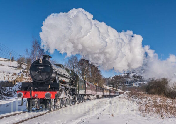 45596 Bahamas on the Keighley and Worth Valley Railway