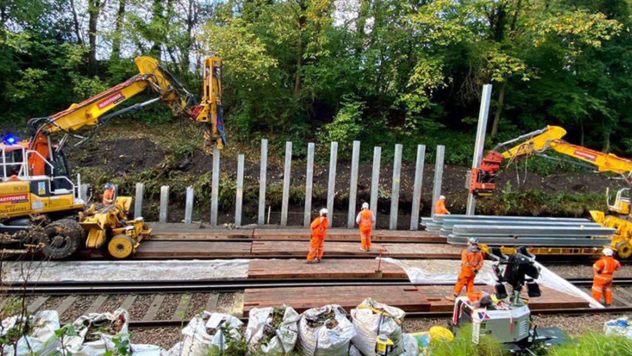 Work on the railway at Wadhurst