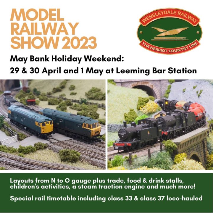 Wensleydale Railway Model Railway Weekend