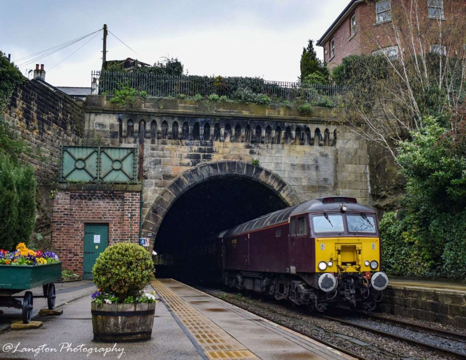 West Coast Railways Class 57 with the Northern Belle