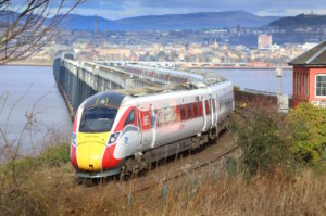 Azuma train on main line