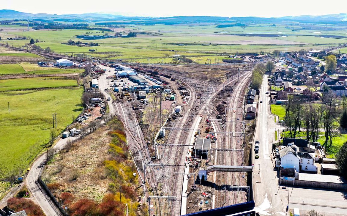 Carstairs Aerial View