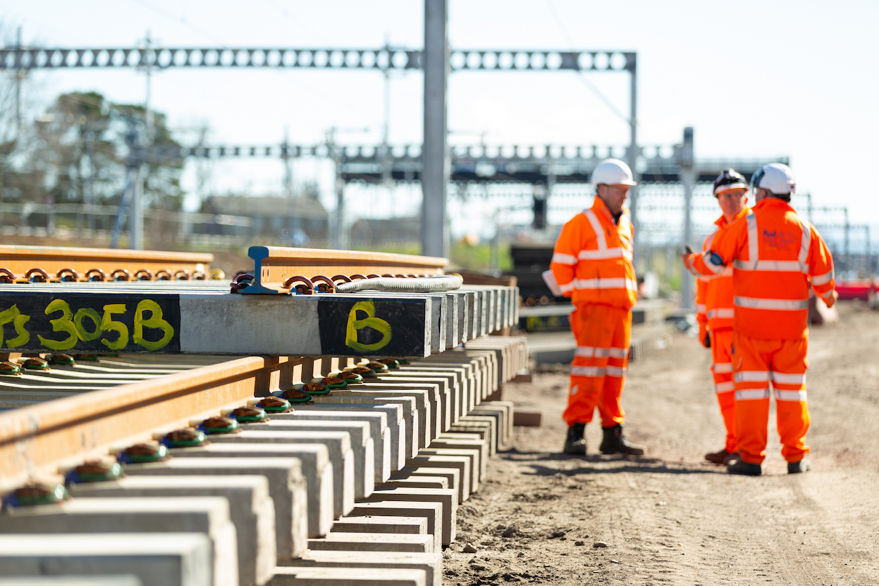 Carstairs track works