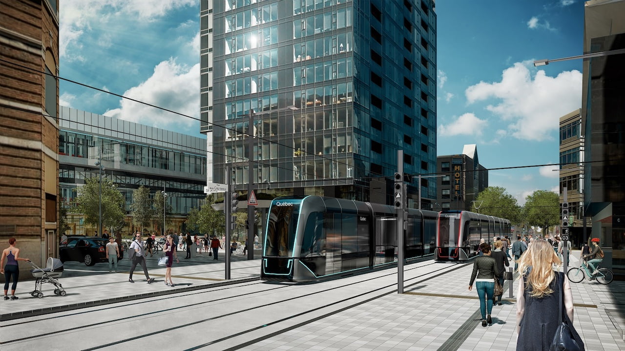 Alstom Citadis Trams for Quebec City