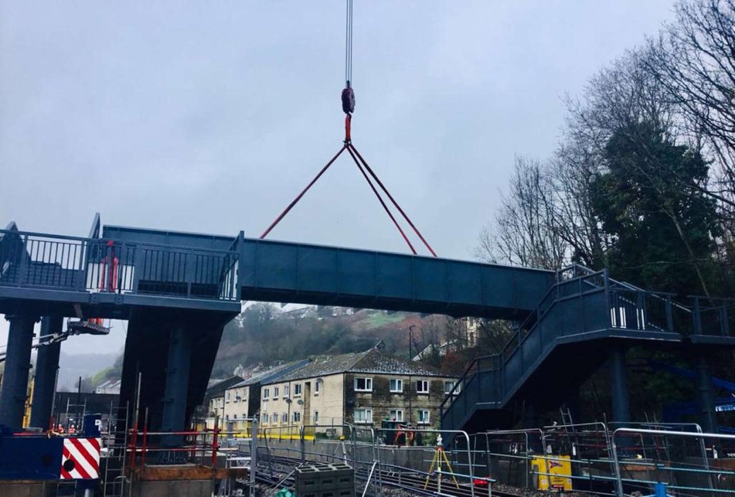 Llanhilleth bridge work