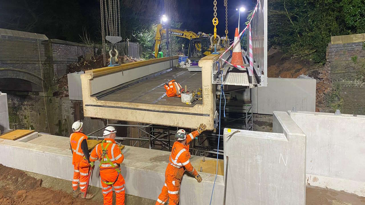 New Sutton Coldfield railway bridge