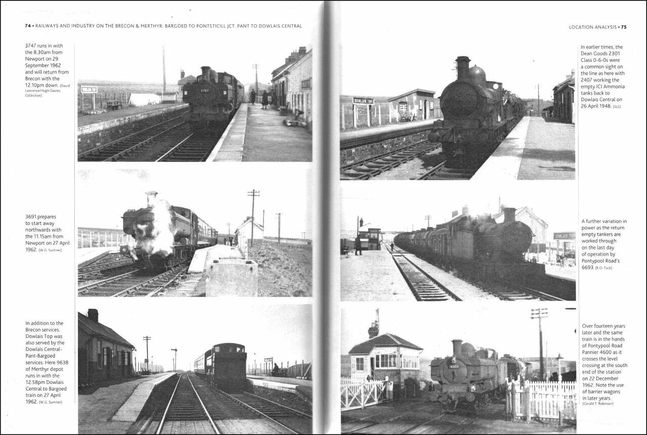 Book Review: Railways and Industry on the Brecon and Merthyr: Bargoed ...