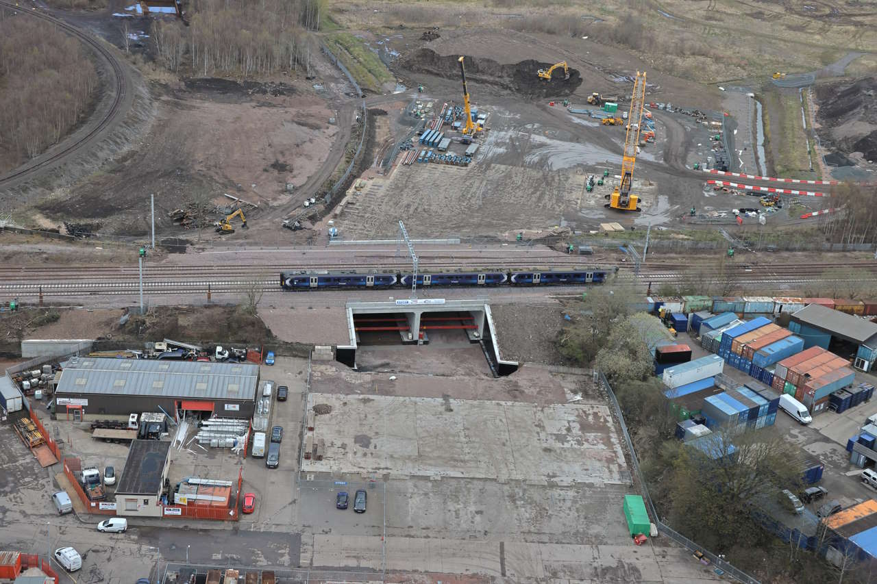 Ravenscraig Bridge - Completed