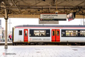 TfW Class 150 at Carduff Central