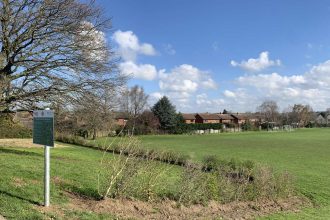 New hedgerow boosts biodiversity in Suffolk