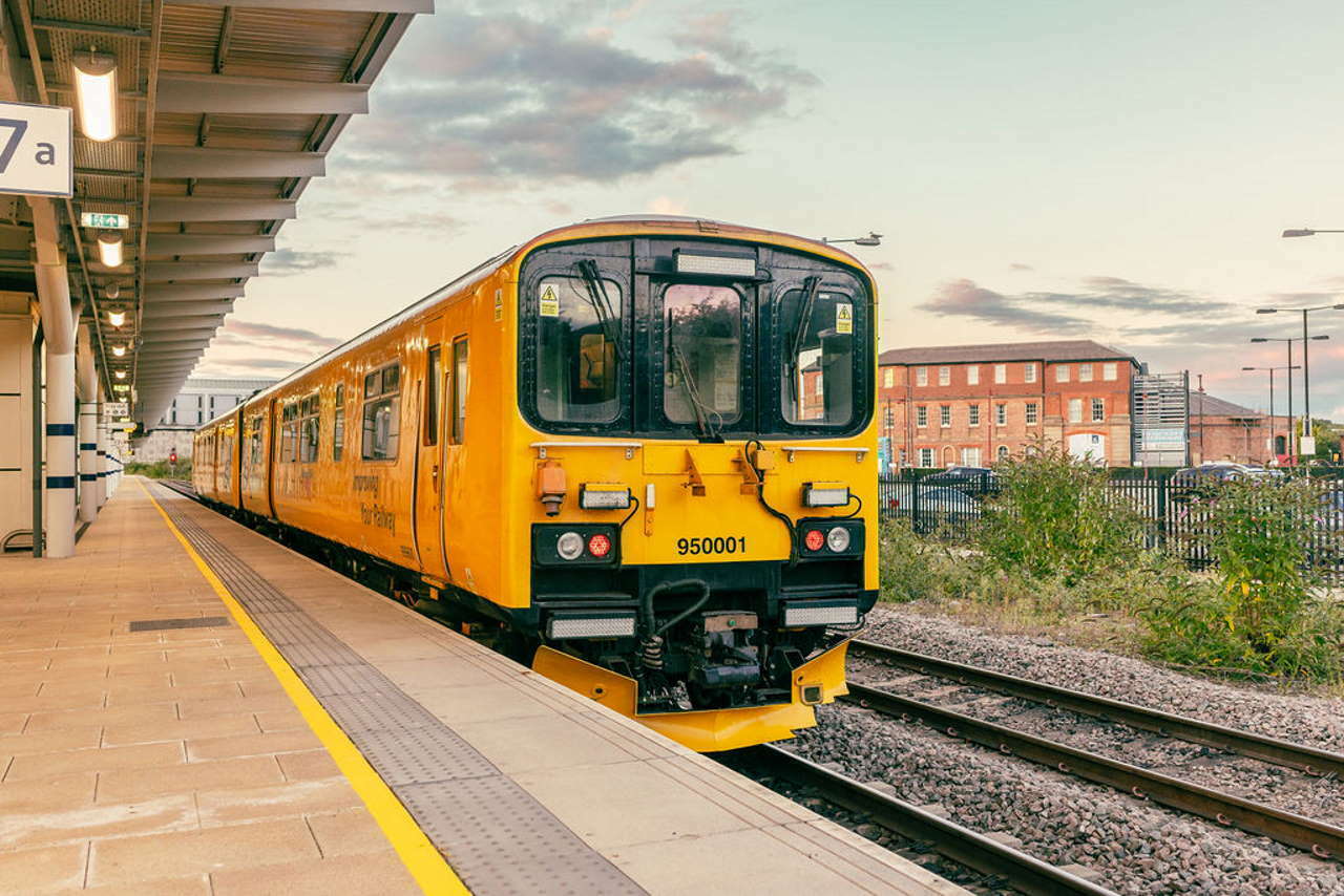 Class 950 Track Recording Unit at Derby