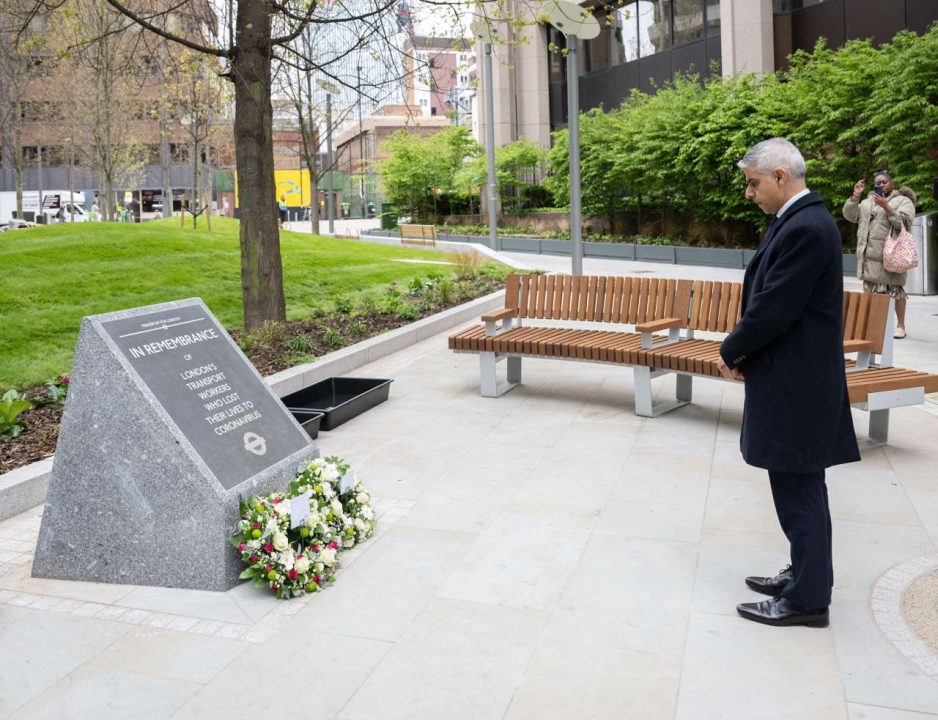 Sadiq Khan pays respects