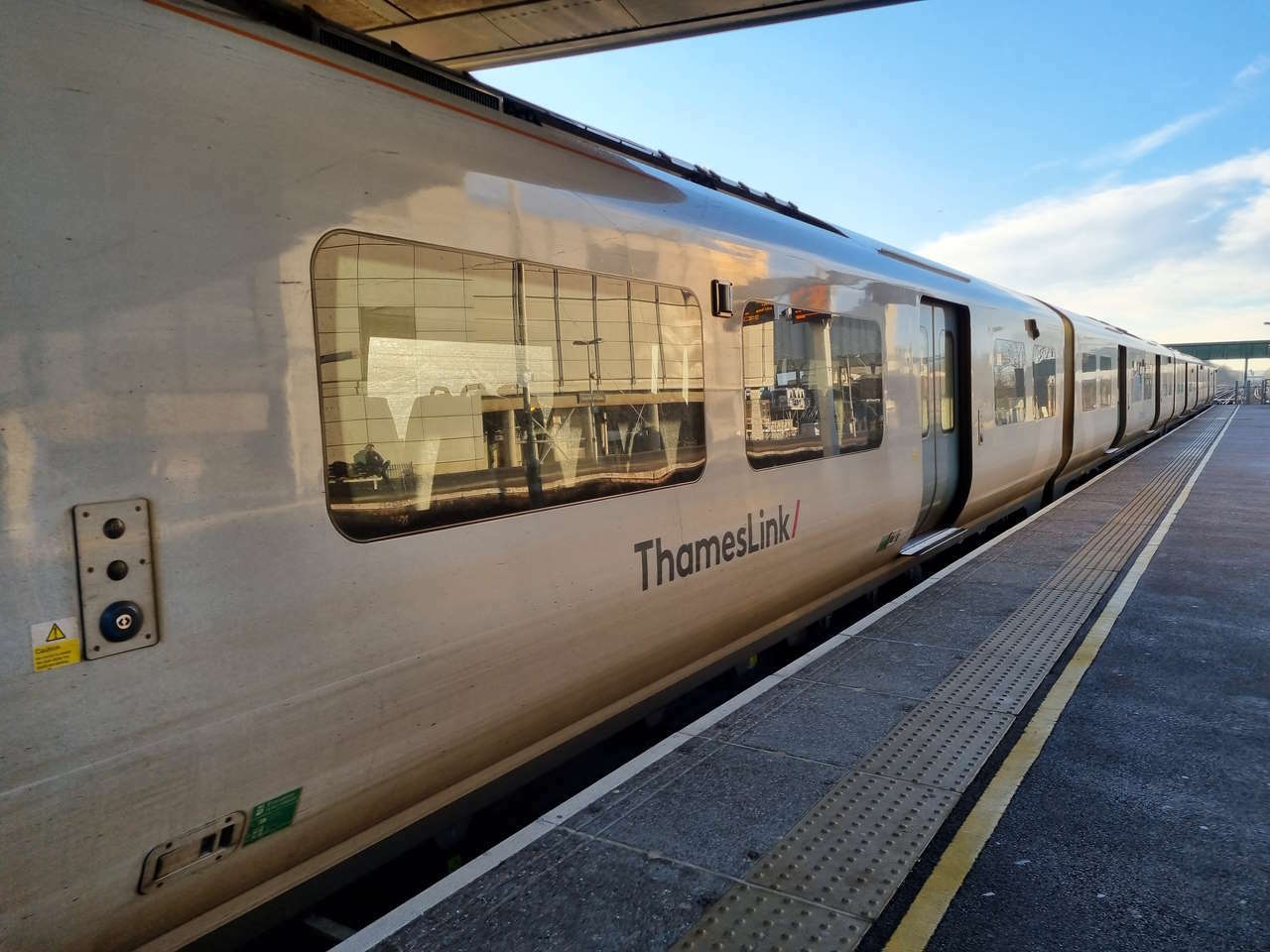 Thameslink train at Gatwick Airport