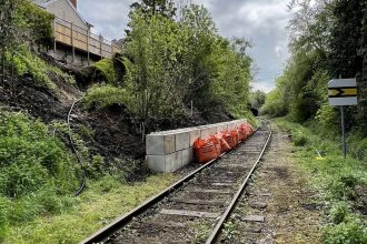 Ecclesbourne Valley Railway services to resume following Duffield Landslip