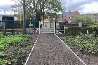 Safety boost for level crossings in Hexham, Northumberland