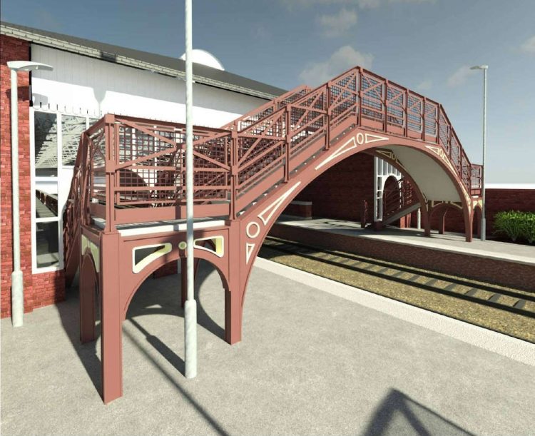 Beverley footbridge visualisations 3