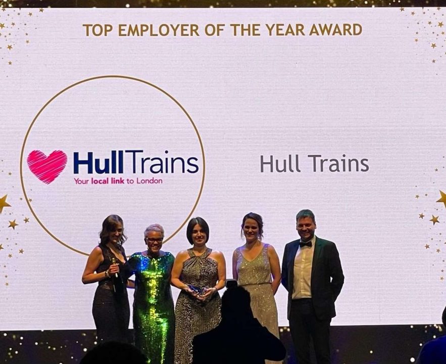 Hull Trains at the Women in Rail Awards