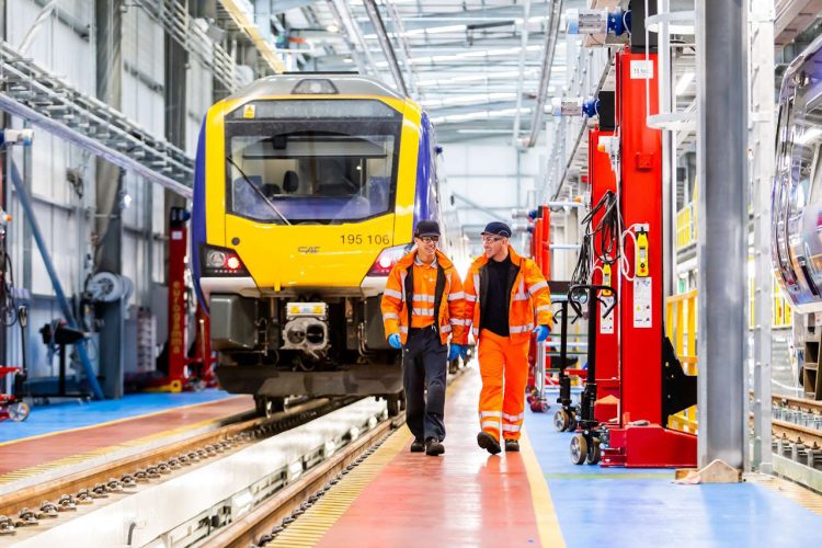 Northern hi-vis clothing at depot