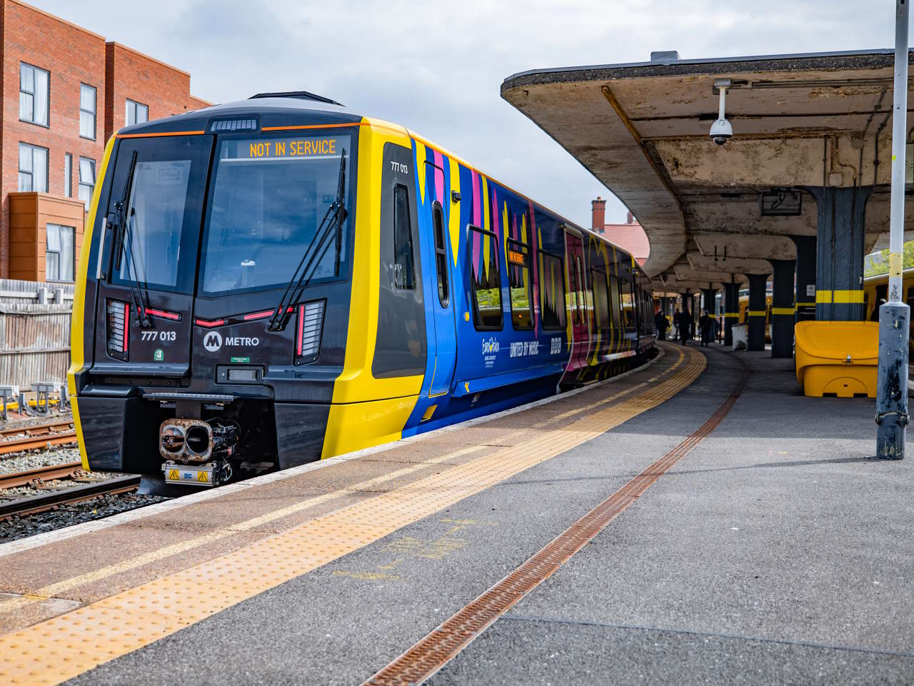 Merseyrail Class 777 with Eurovision branding