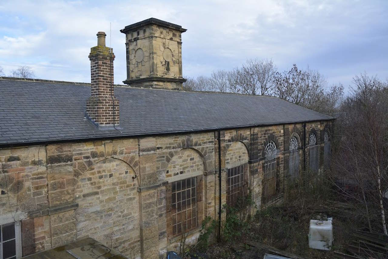 Railway goods shed in Darlington