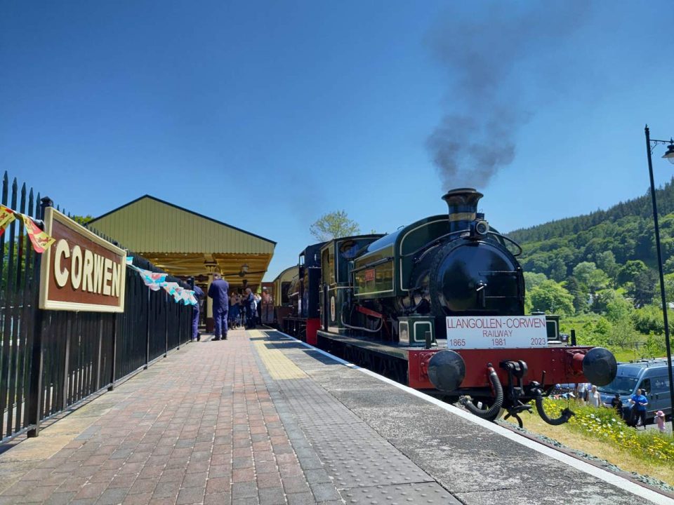 Austin 1 at Corwen on the Llangollen Railway