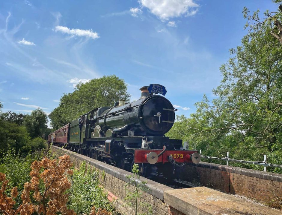 4079 Pendennis Castle arriving at Ongar 23 June 2023