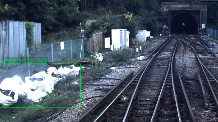 AI is helping analyse onboard video footage to identify scrap metal and materials along the side of railway