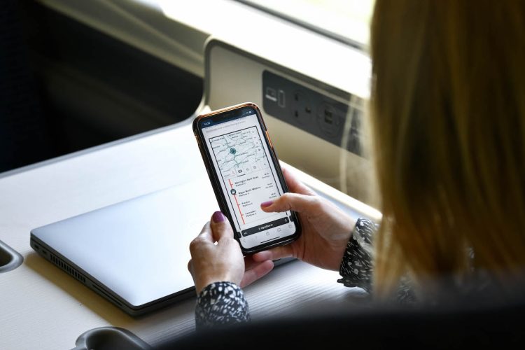 Passengers travelling on Avanti Trains can now track their journey progress and location in real time on a map that can be displayed on a smartphone, tablet or computer