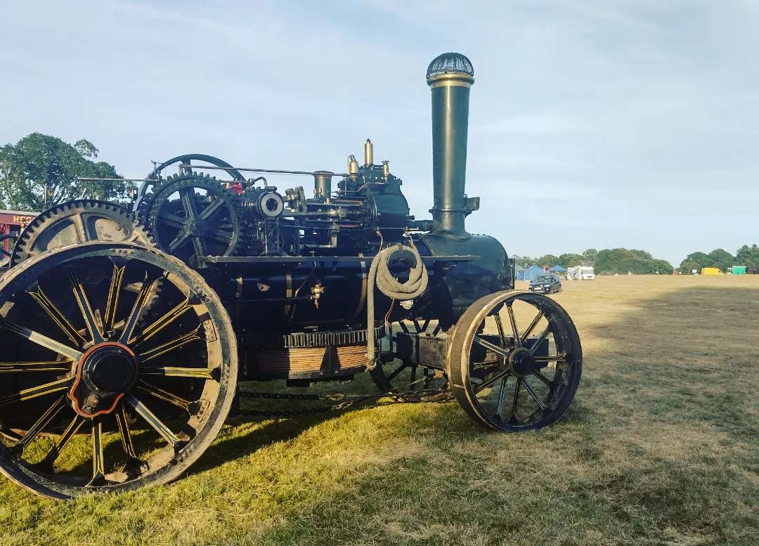 Traction engine at Sussex Steam Show