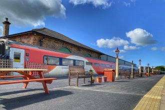 New platform surface for Wensleydale’s Leeming Bar and Scruton stations