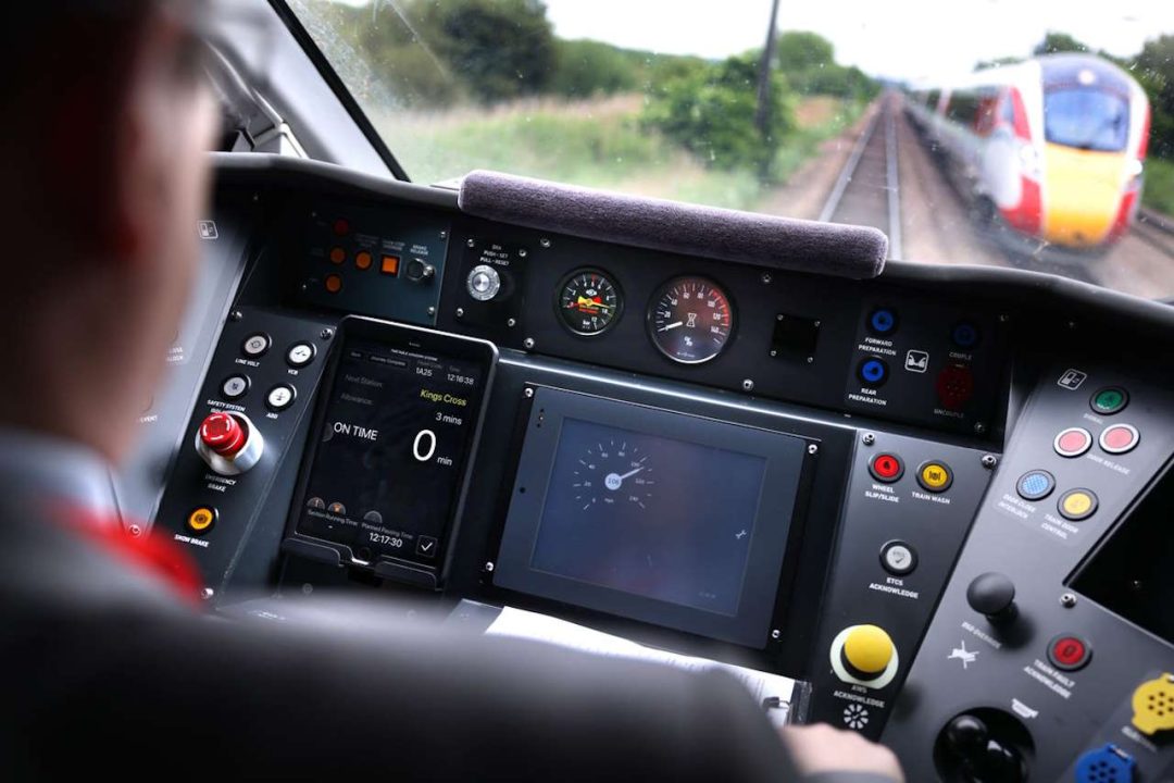 LNER Azuma cab