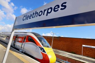 London North Eastern Railway runs test train to Cleethorpes