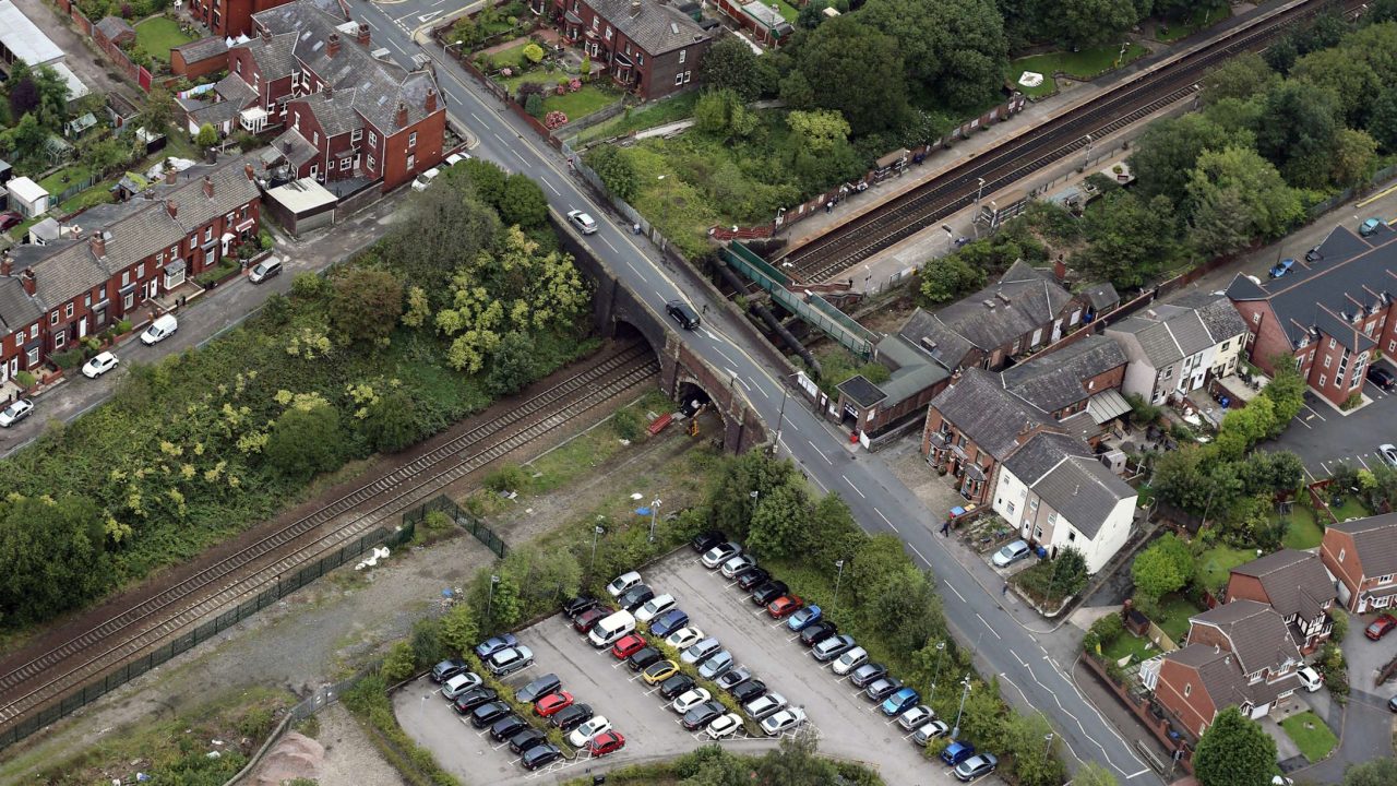 Ladies Lane Bridge Aerial