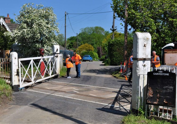 New Garvestone Crossing