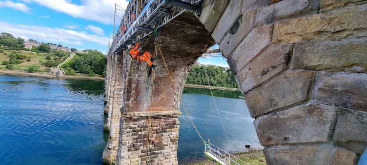 Royal Border Bridge repairs