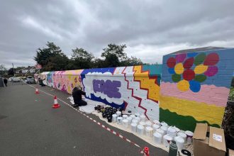 Leicestershire station mural aims to deter vandalism