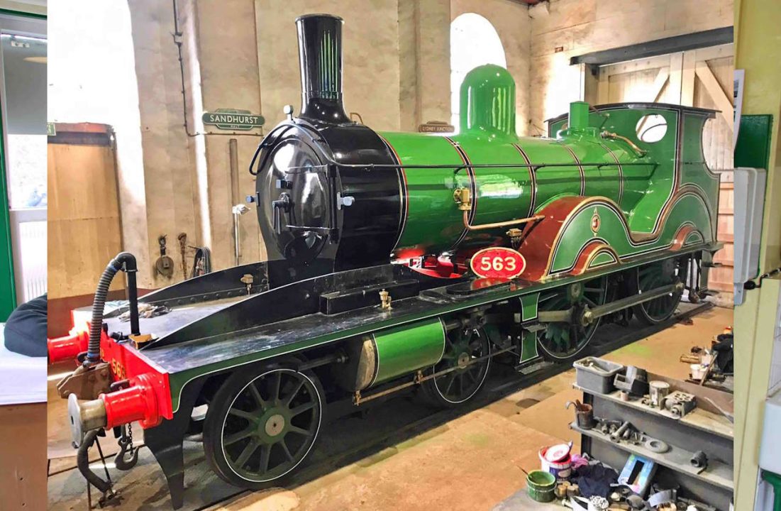 T3 No. 563 restoration progress June 2023