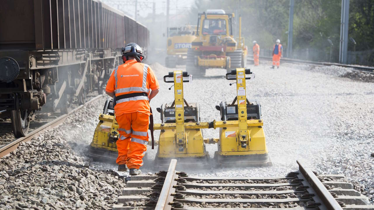 West Coast Main Line track renewals