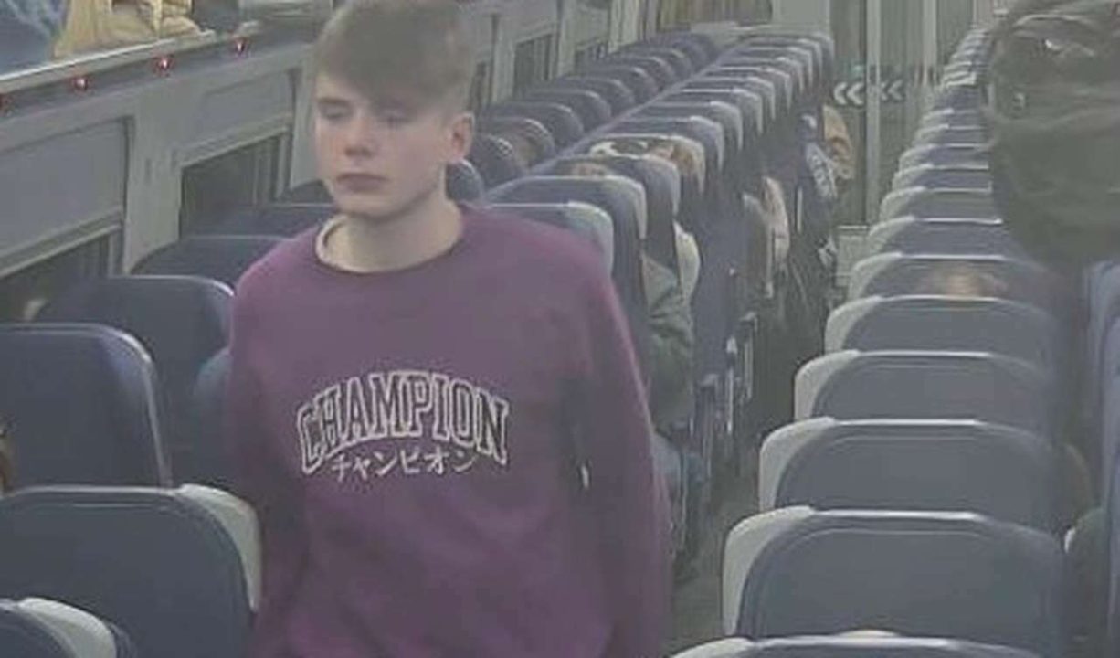 CCTV images released following incident on train