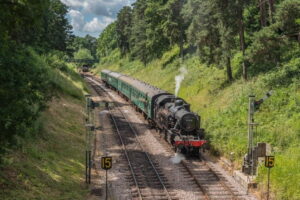 loco 41313 Spa-Valley Railway