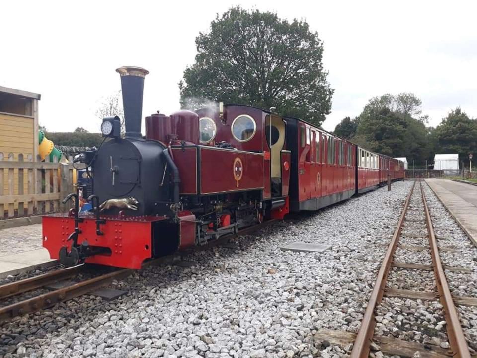 loco on the Evesham Vale Light Railway