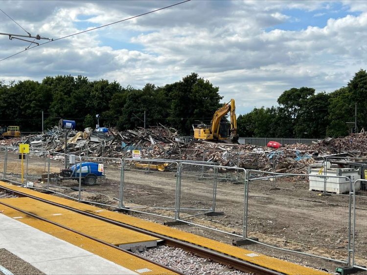 Gosforth Depot demolition