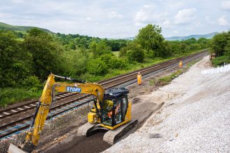 Hope Valley Railway Upgrade: Foundations laid for new track at Bamford