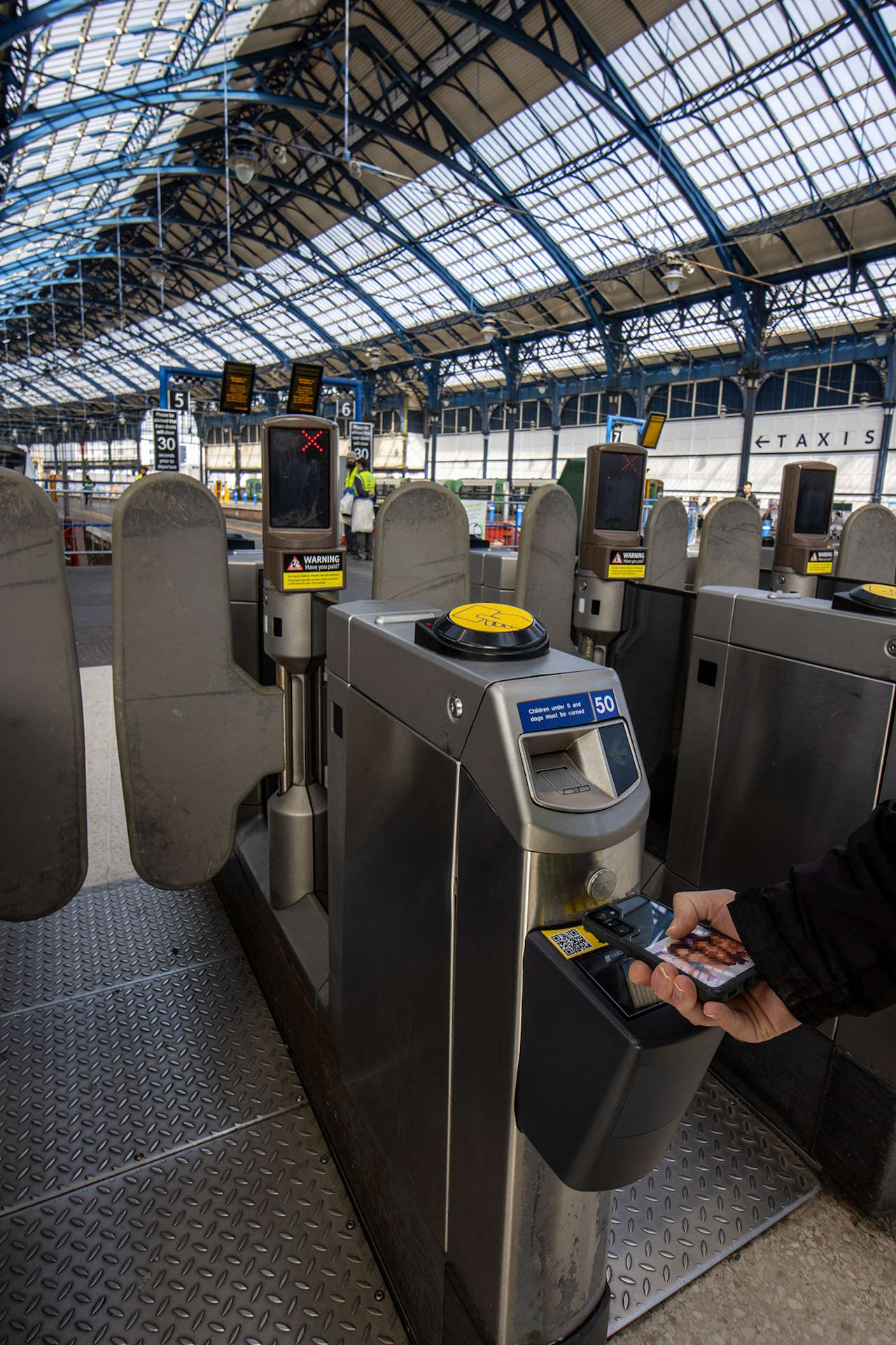 Barcode readers at Brighton 2