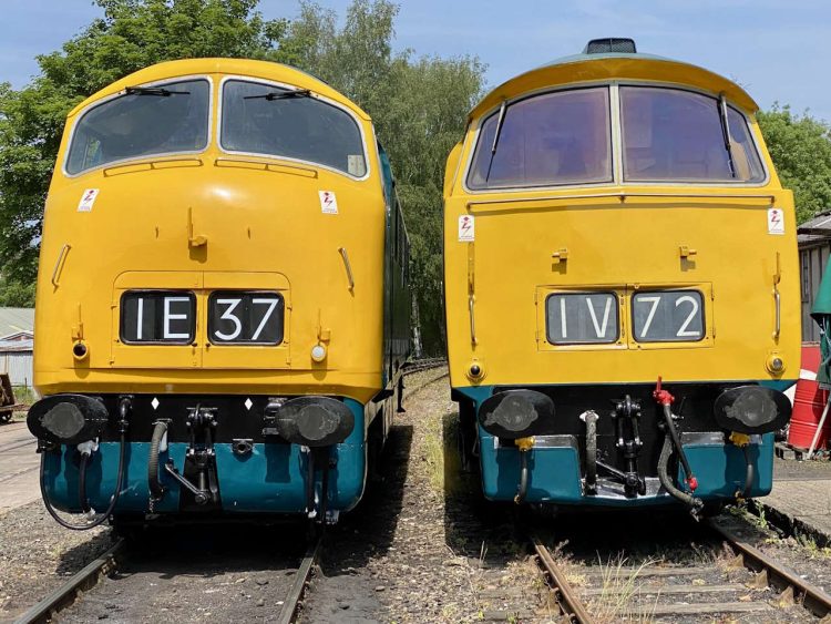 D821 and D1062 at Bridgnorth, credit David Bissett