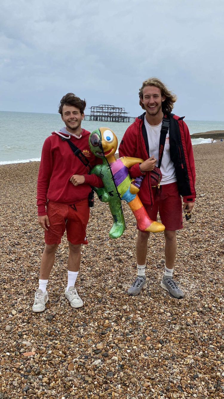 Morph meets the Seafront Team lifeguards