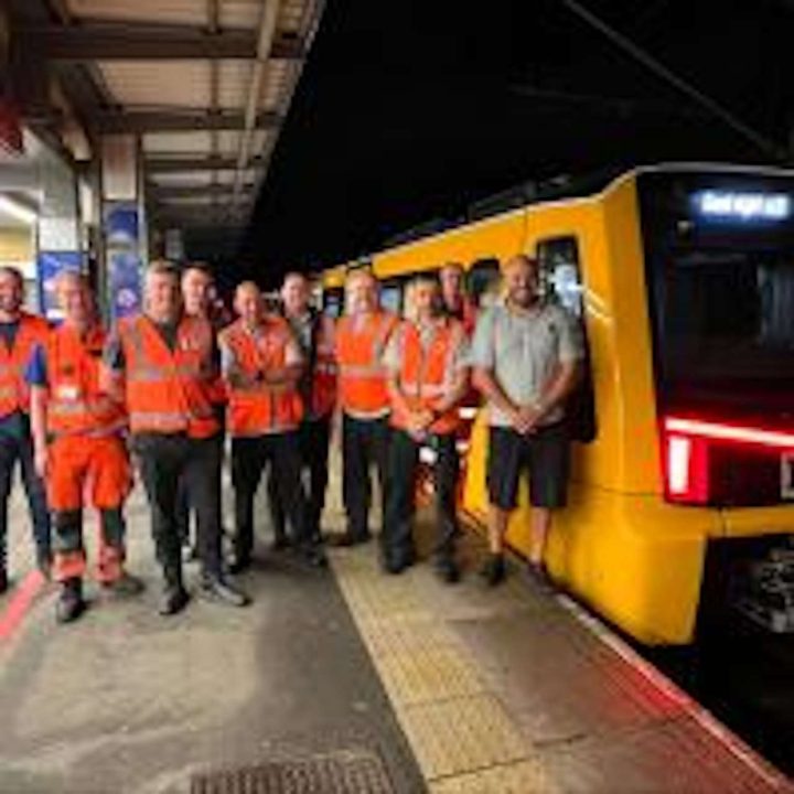 New Tyne and Wear Metro Train